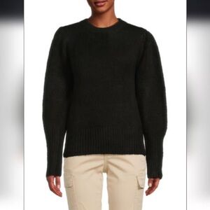 Joe's Jeans Black Crew Neck Sweater